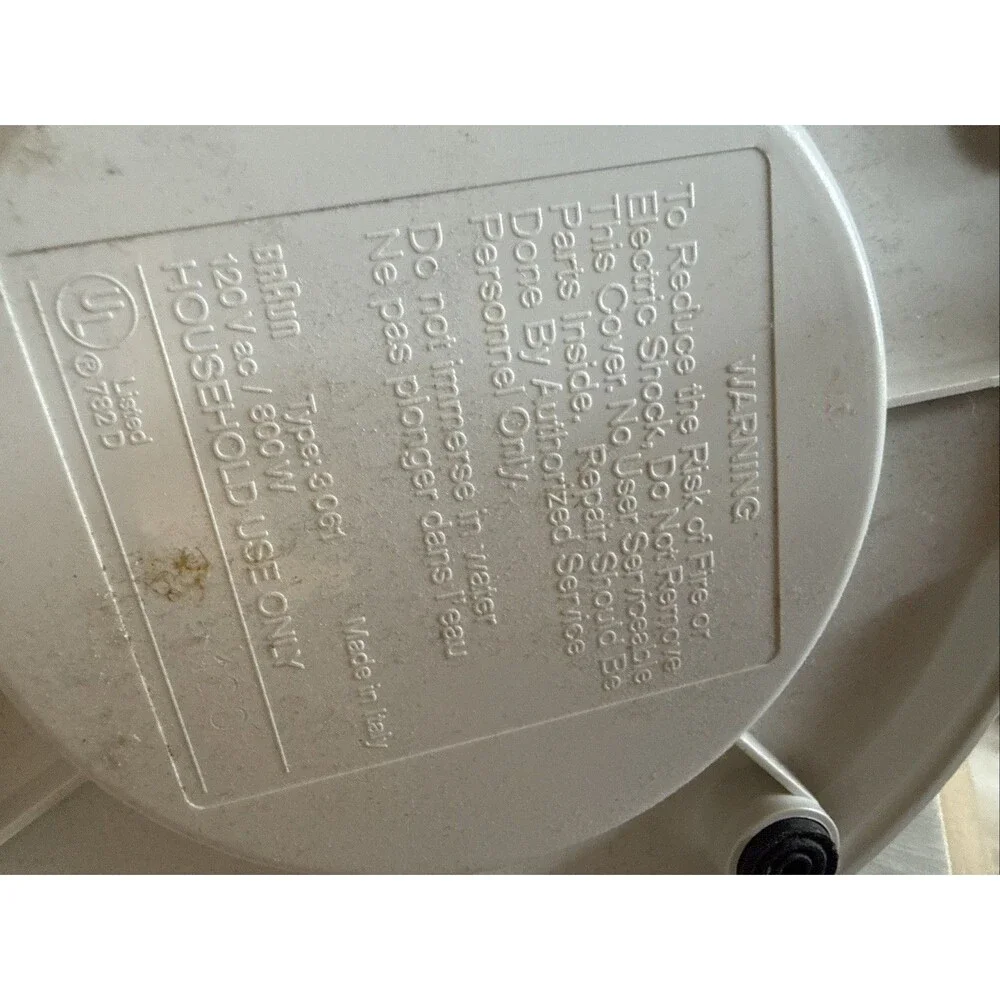 Braun Espresso Master Turbo Cappuccino Machine E250T- Parts Only-see Details